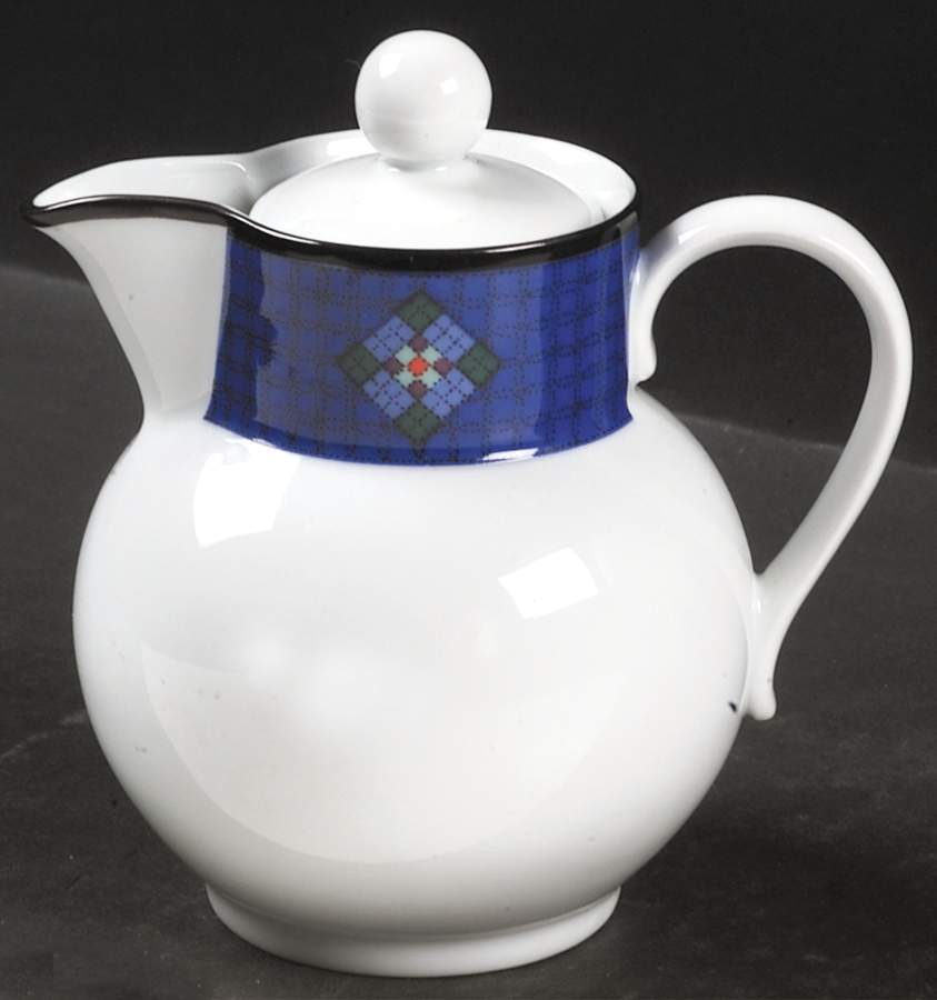 Nine Patch Creamer & Lid by Dansk-1