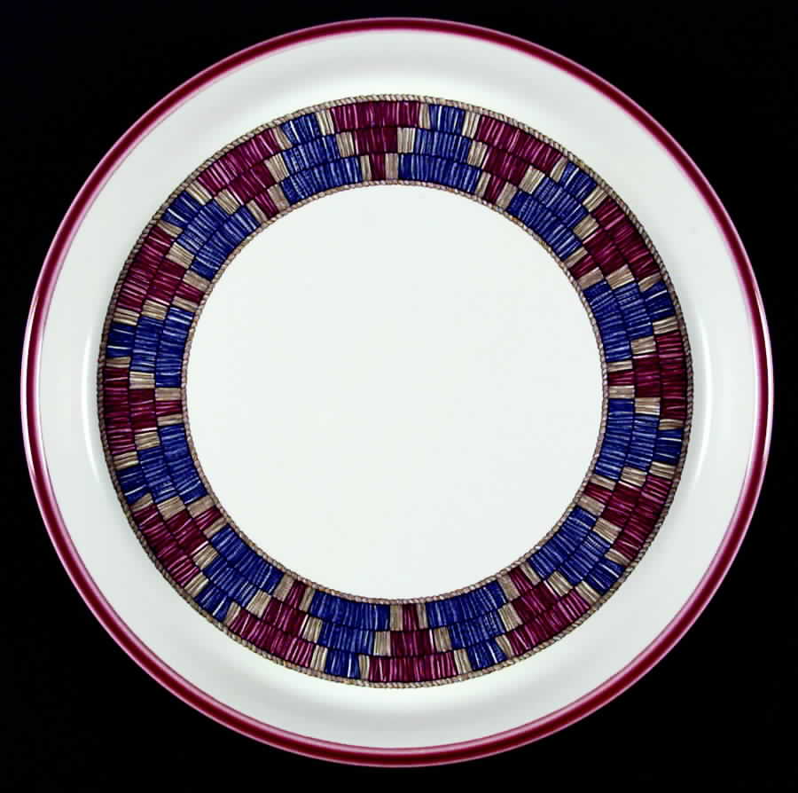 Raffia Dinner Plate by Dansk-1