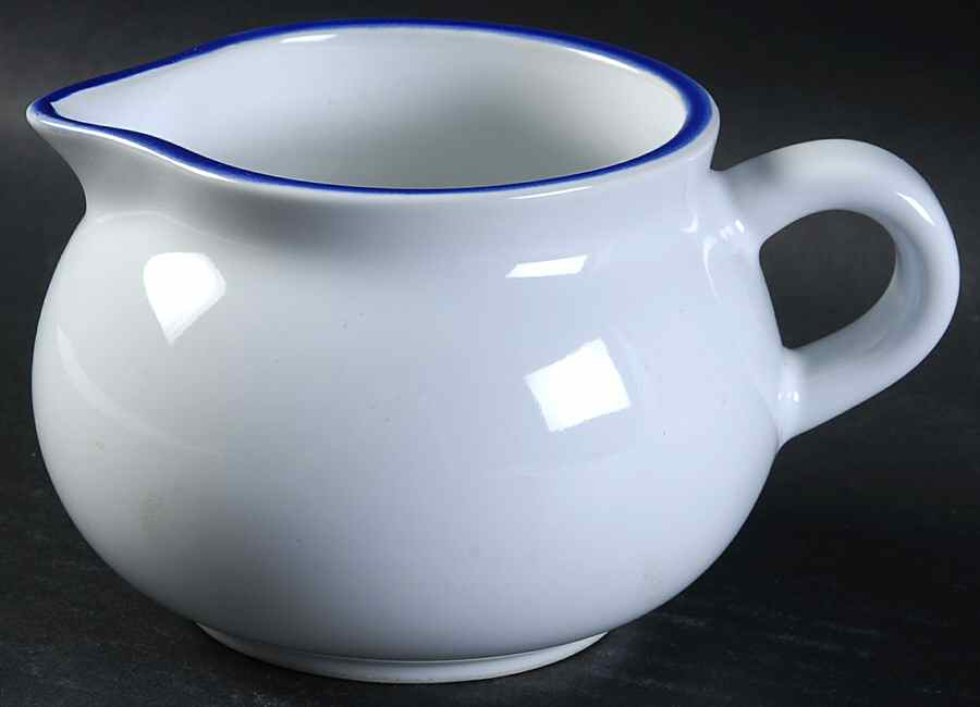 Rainbow Blue Creamer by Dansk-1
