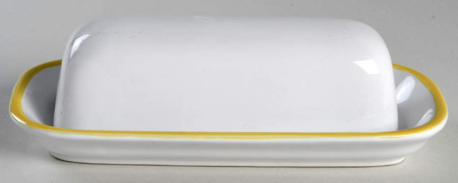 Rainbow Yellow 1/4 Lb Covered Butter by Dansk-1