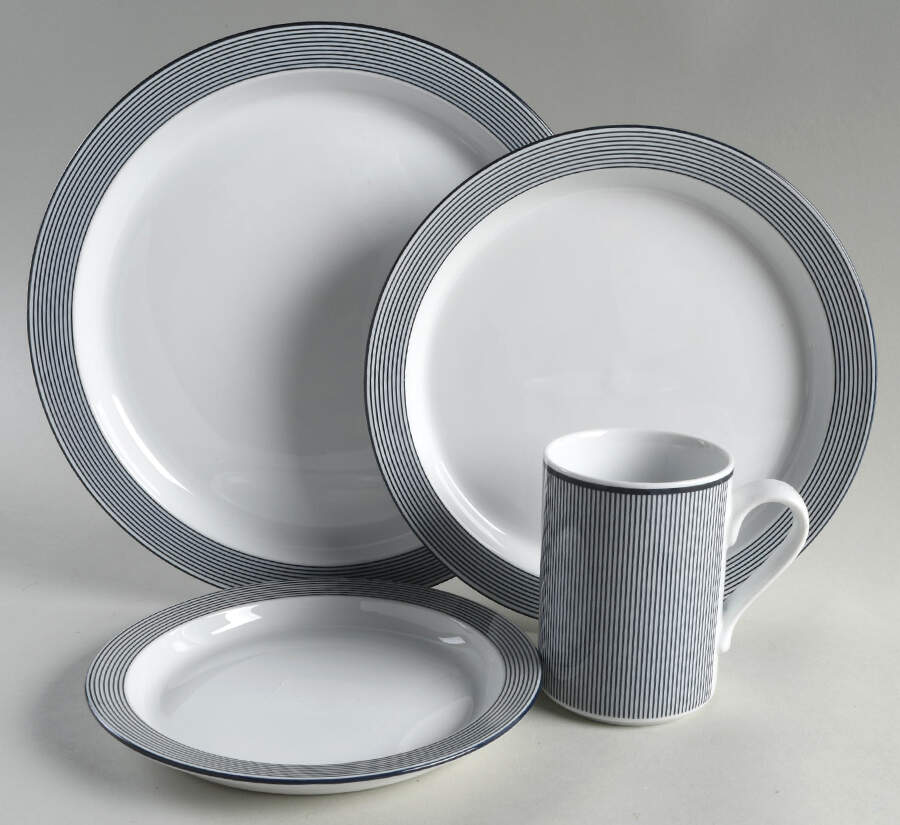 Ringsted Blue 4 Piece Place Setting by Dansk-1