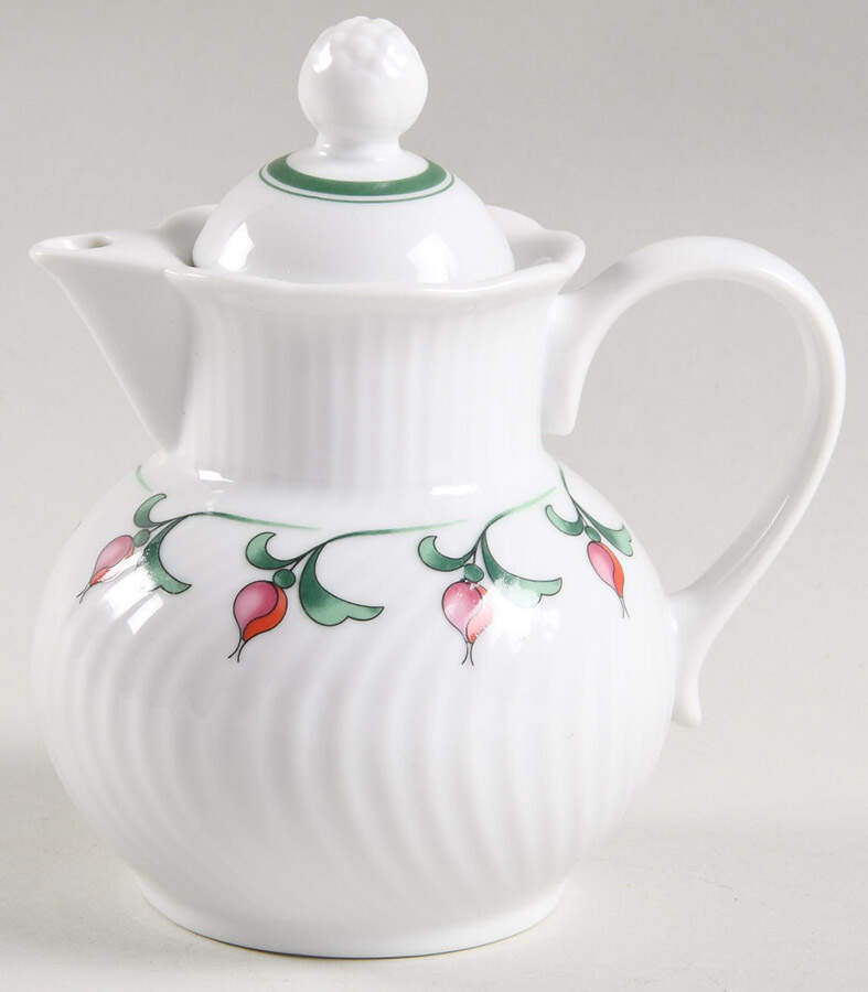 Rosebud Creamer & Lid by Dansk-1