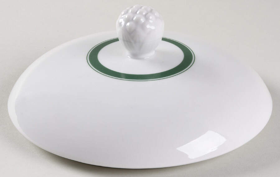 Rosebud Lid for Tureen by Dansk-1