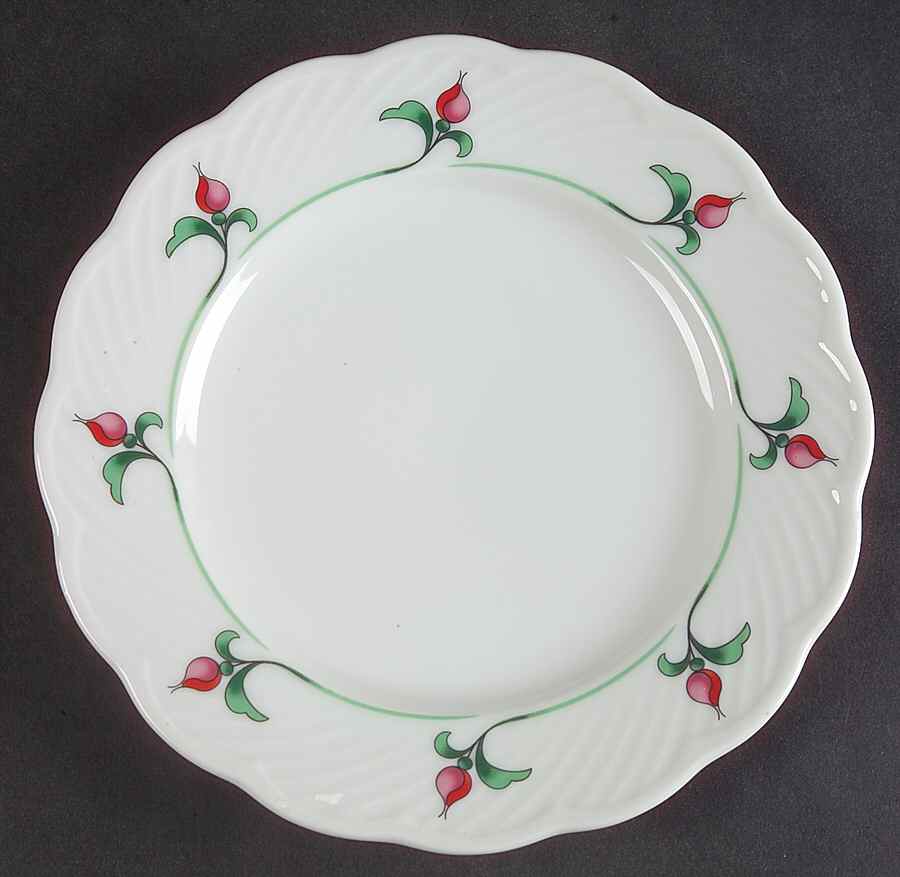Rosebud Bread & Butter Plate by Dansk-1
