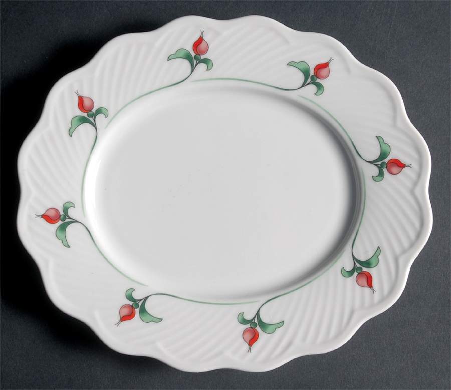 Rosebud Underplate for Gravy Boat by Dansk-1