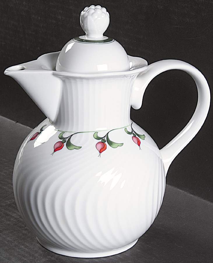 Rosebud Coffee Pot & Lid by Dansk-1
