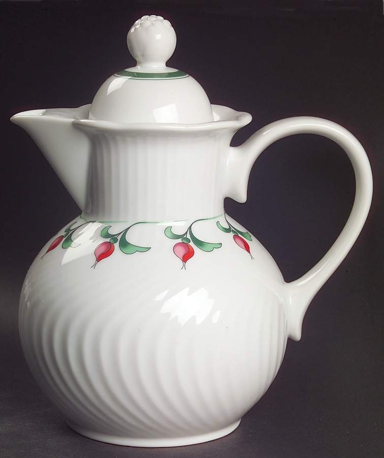 Rosebud Teapot & Lid by Dansk-1