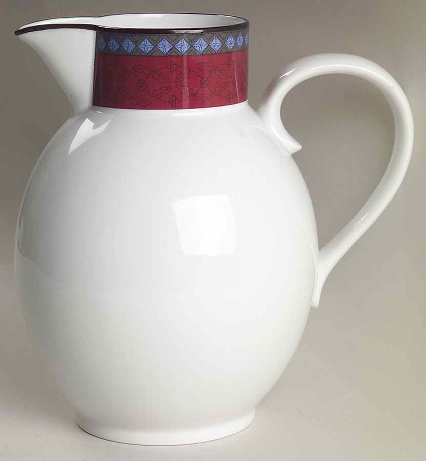 Ruby Flowers 56 Oz Pitcher by Dansk-1
