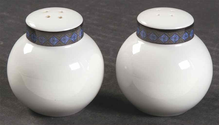 Ruby Flowers Salt & Pepper Set by Dansk-1