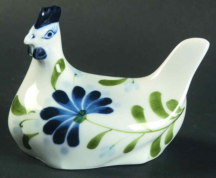 Sage Song Chicken Figurine by Dansk-1