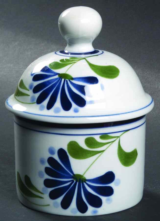 Sage Song Sugar Bowl & Lid by Dansk-1