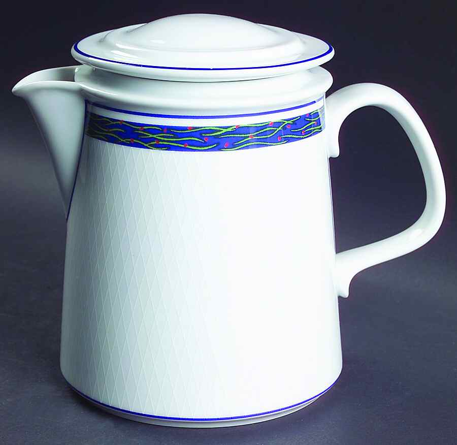 New Scandia Tea/Coffee Pot & Lid by Dansk-1