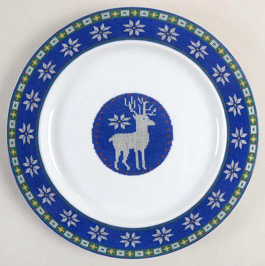 Snowfall Salad Plate by Dansk-1