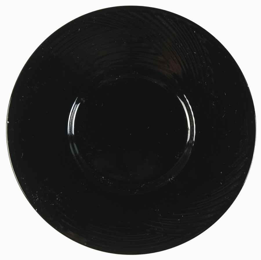 Tapestries Midnight Black Saucer by Dansk-1