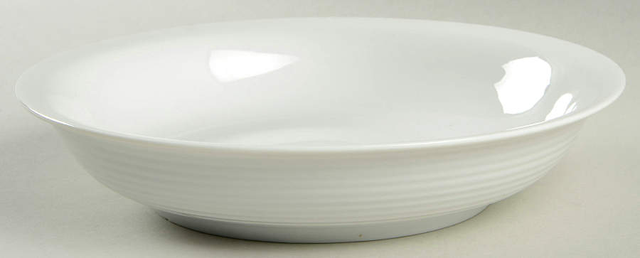 Tapestries Winter White 9" Individual Pasta Bowl by Dansk-1