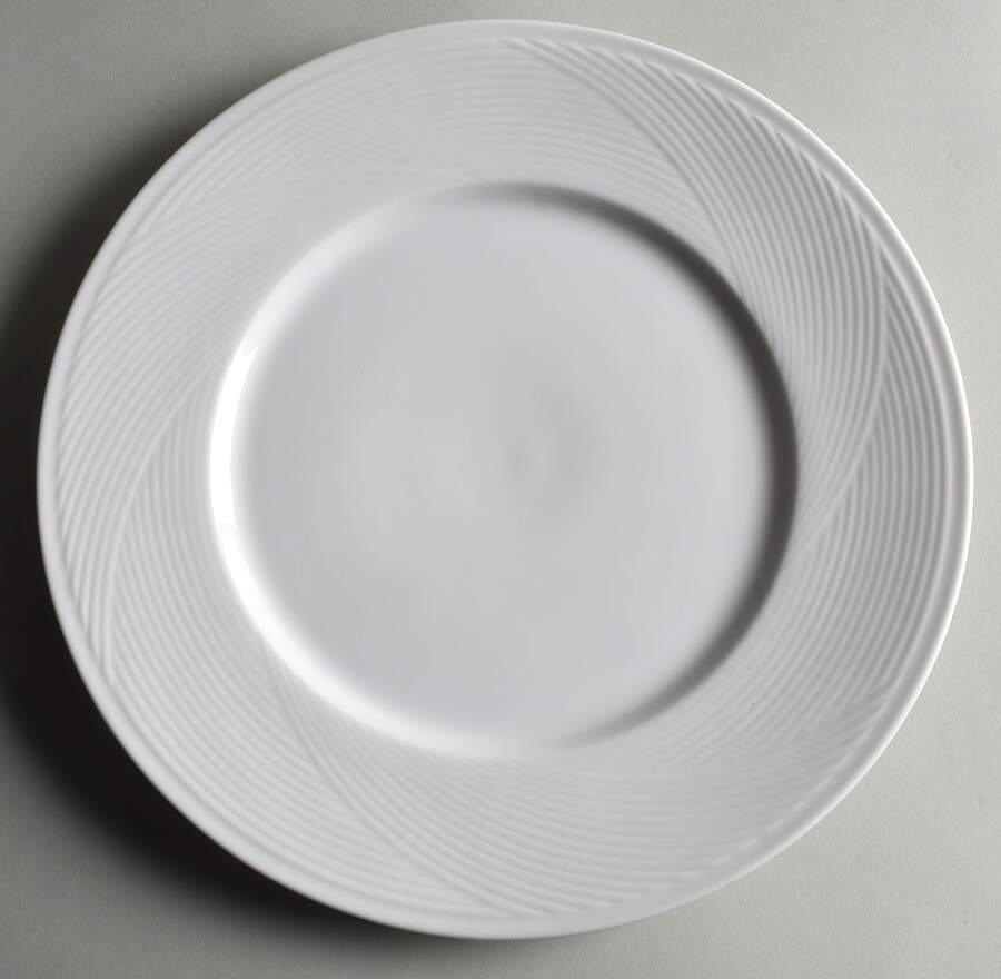 Tapestries Winter White Dinner Plate by Dansk-1