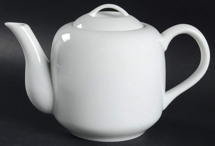 Tapestries Winter White Teapot & Lid by Dansk-1