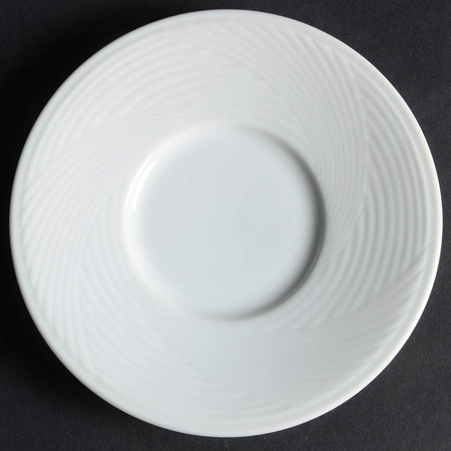 Tapestries Winter White Saucer for Demitasse Cup by Dansk-1