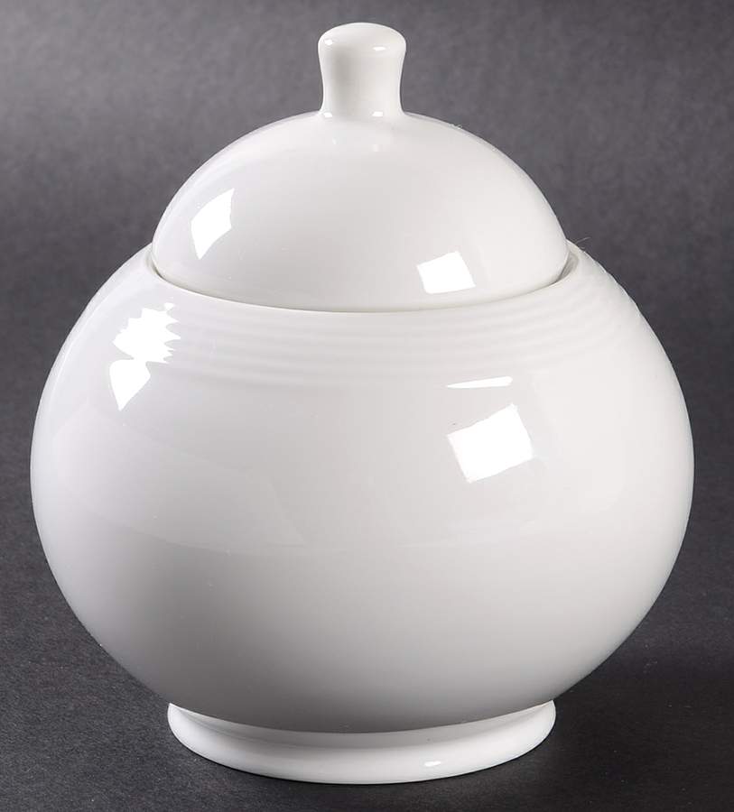 Tapestries Winter White Sugar Bowl & Lid by Dansk-1