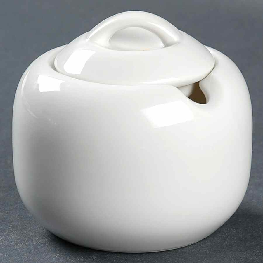 Tapestries Winter White Sugar Bowl & Lid by Dansk-1
