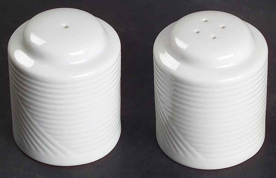 Tapestries Winter White Salt & Pepper Set by Dansk-1