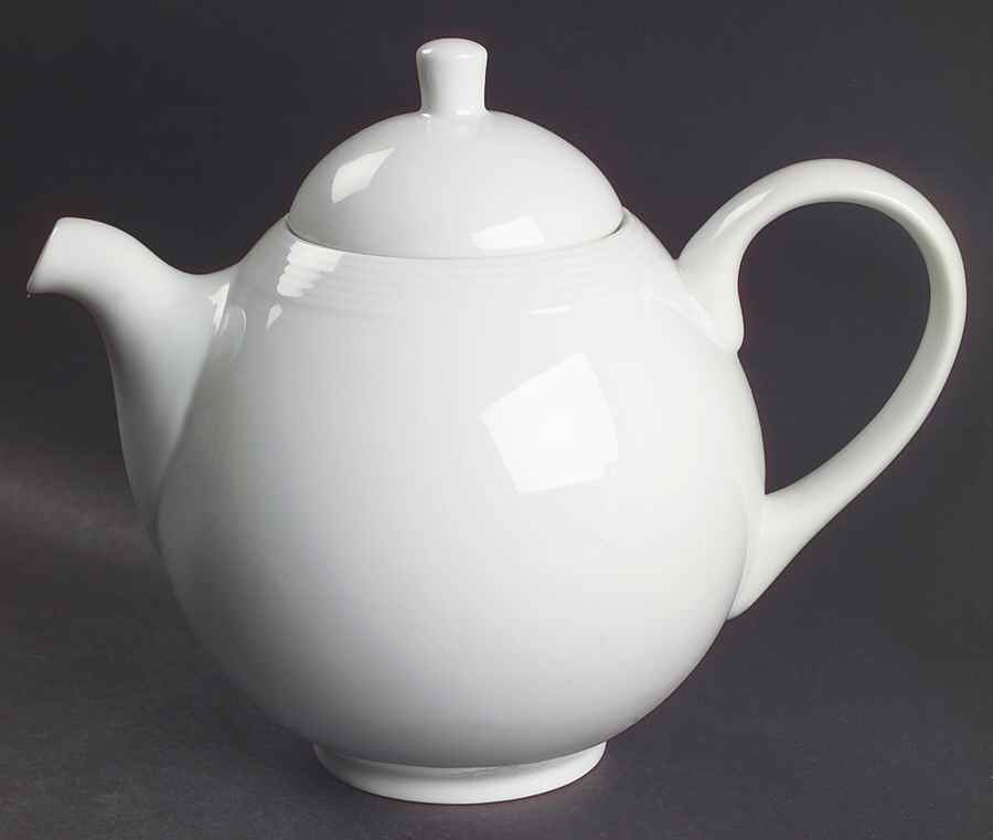 Tapestries Winter White Teapot & Lid by Dansk-1