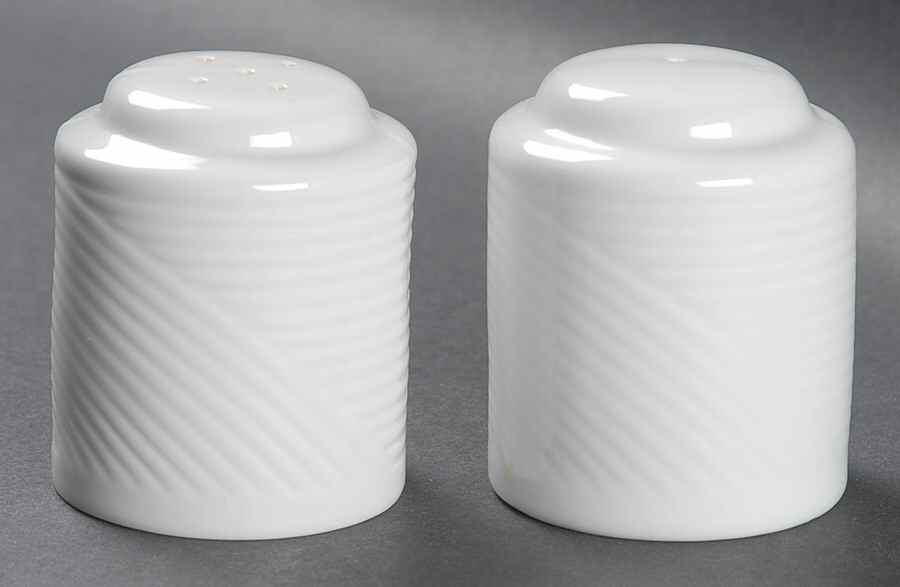 Tapestries Winter White Salt & Pepper Set by Dansk-1