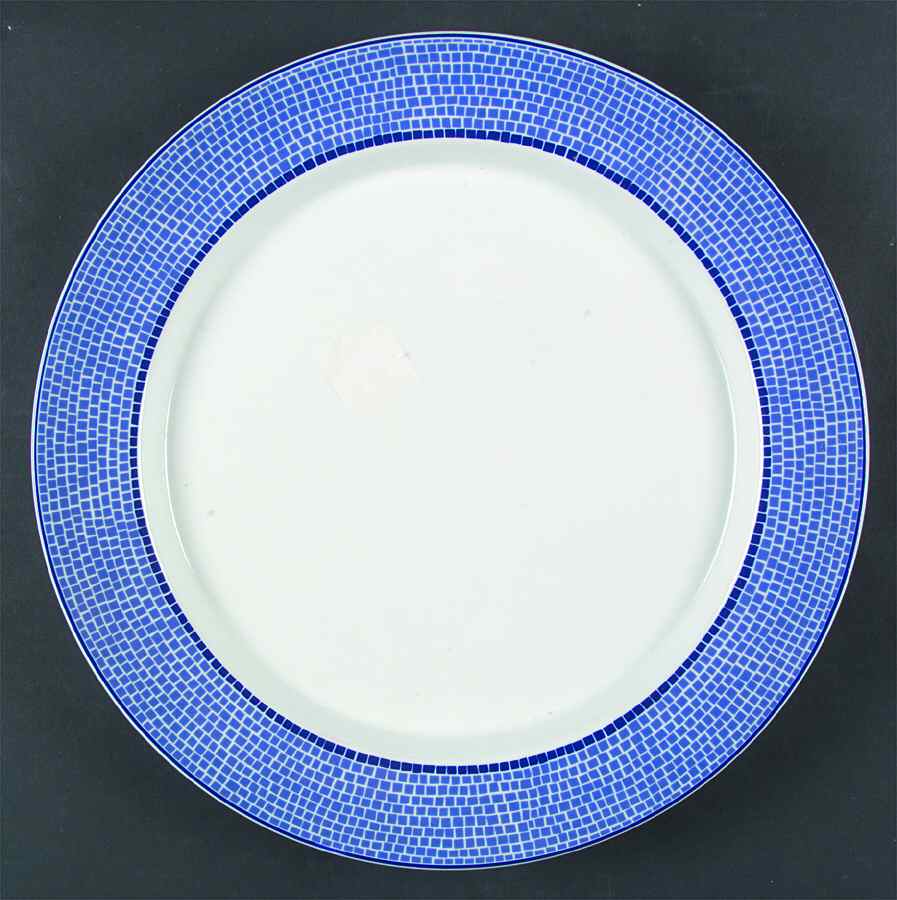 Tiles 13" Chop Plate (Round Platter) by Dansk-1