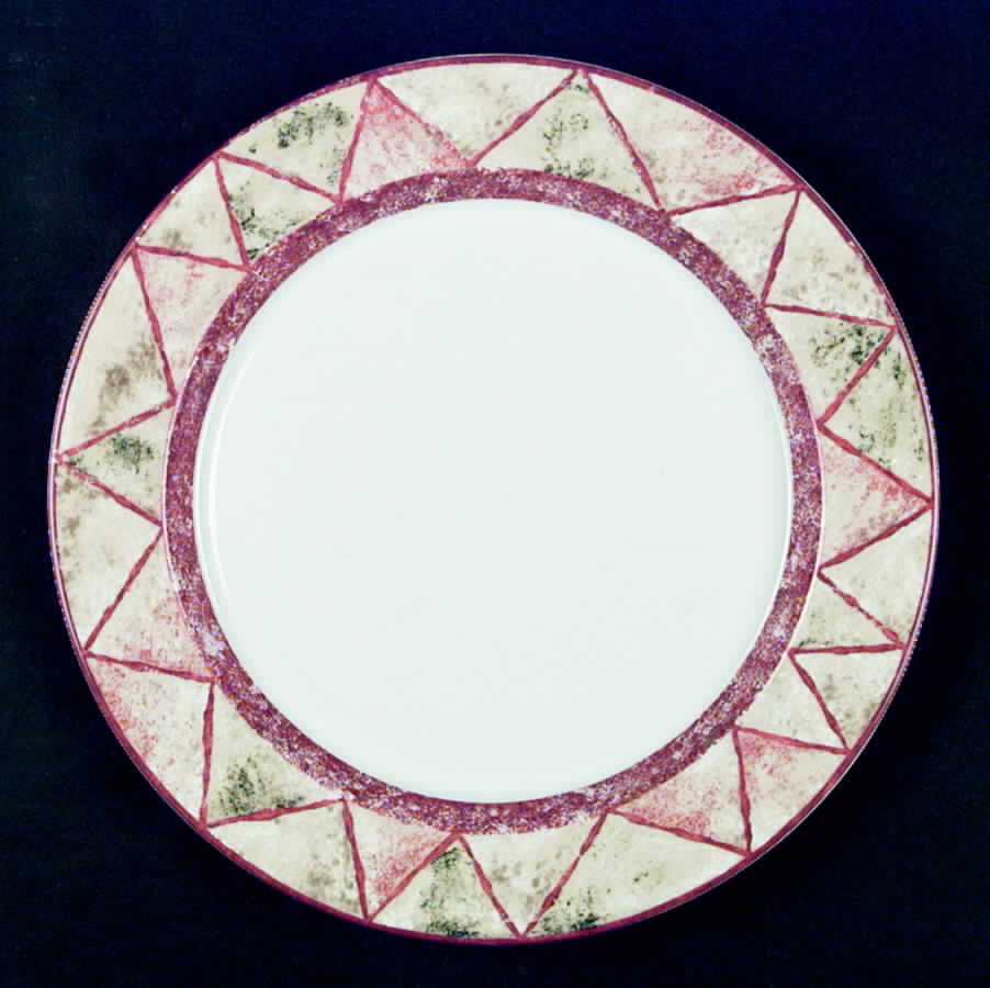 Travatine Rust Dinner Plate by Dansk-1