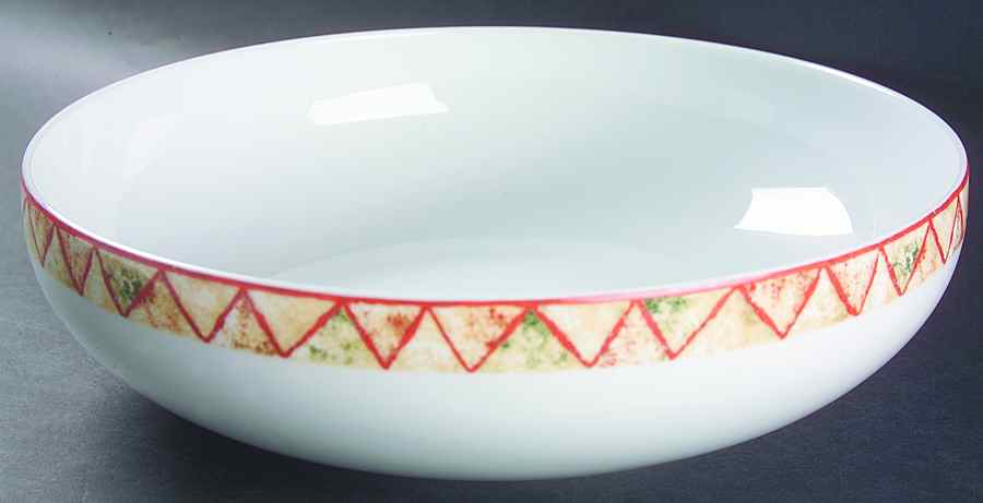 Travatine Rust 11" Pasta Serving Bowl by Dansk-1