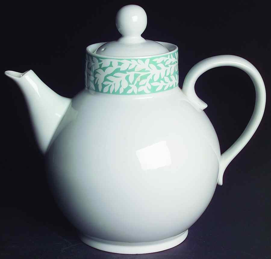 Trellis Mint Green Coffee Pot & Lid by Dansk-1