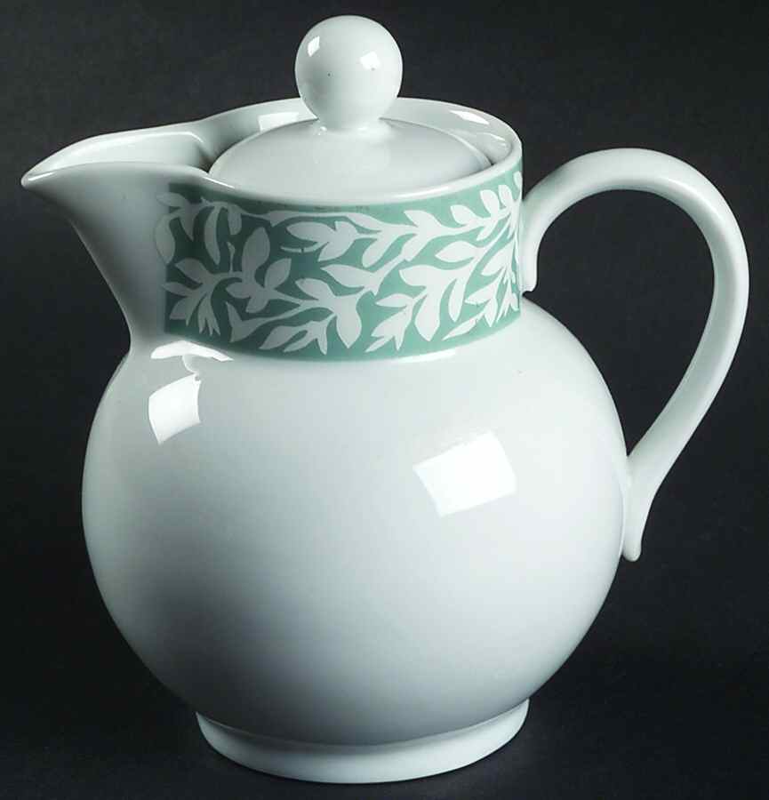 Trellis Mint Green Creamer & Lid by Dansk-1