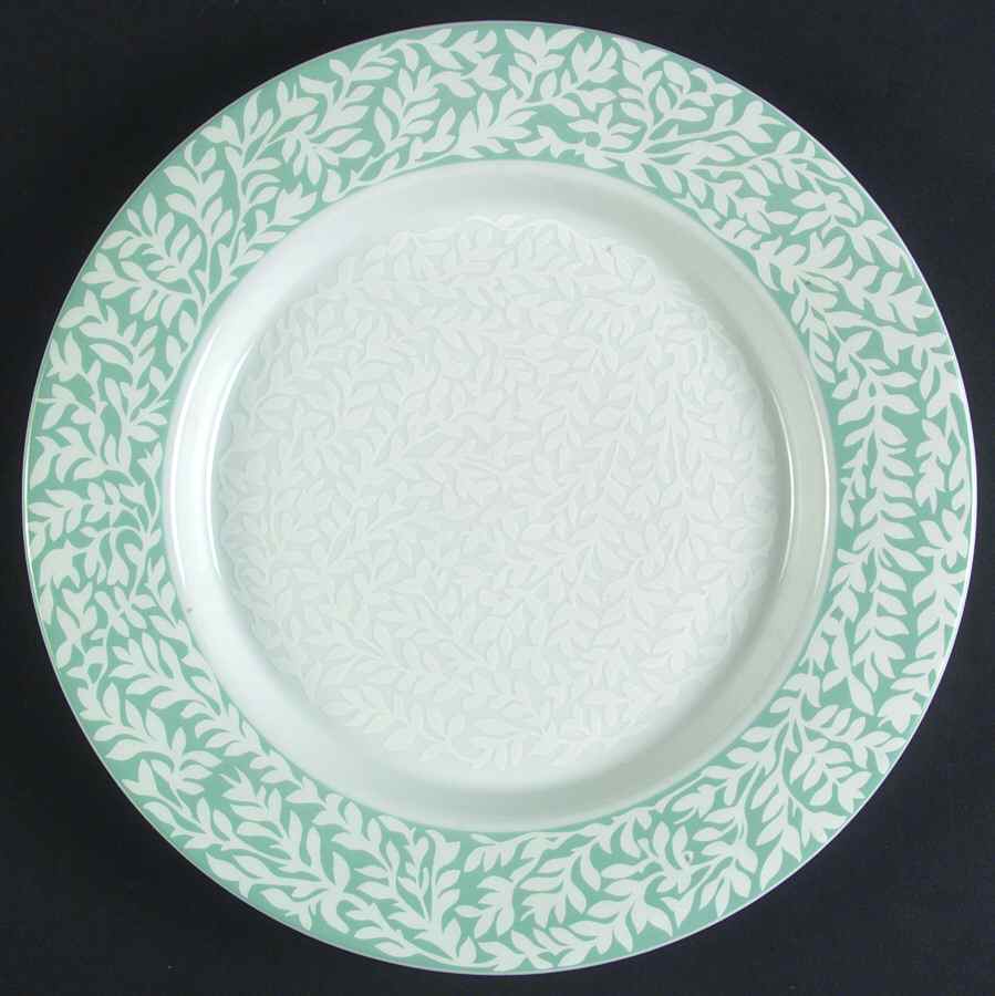 Trellis Mint Green Salad Plate by Dansk-1