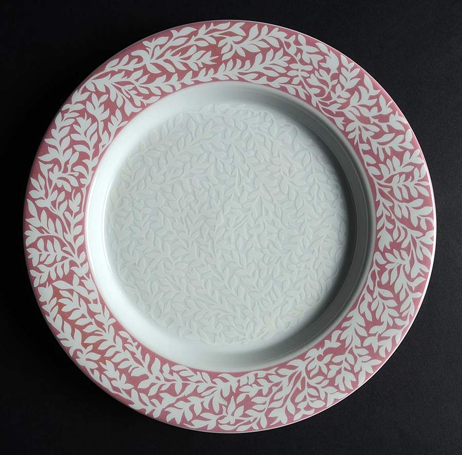 Trellis Rose Salad Plate by Dansk-1