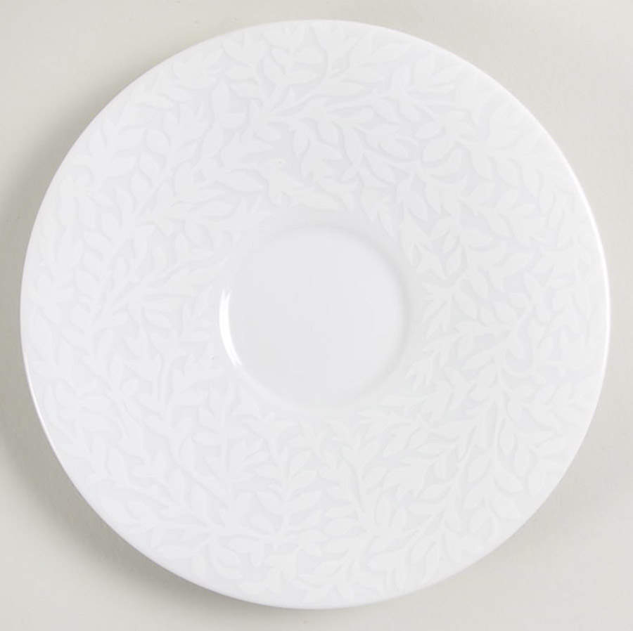 Trellis White Saucer for Demitasse Cup by Dansk-1