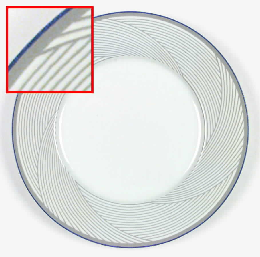 Twill Blue Dinner Plate by Dansk-1