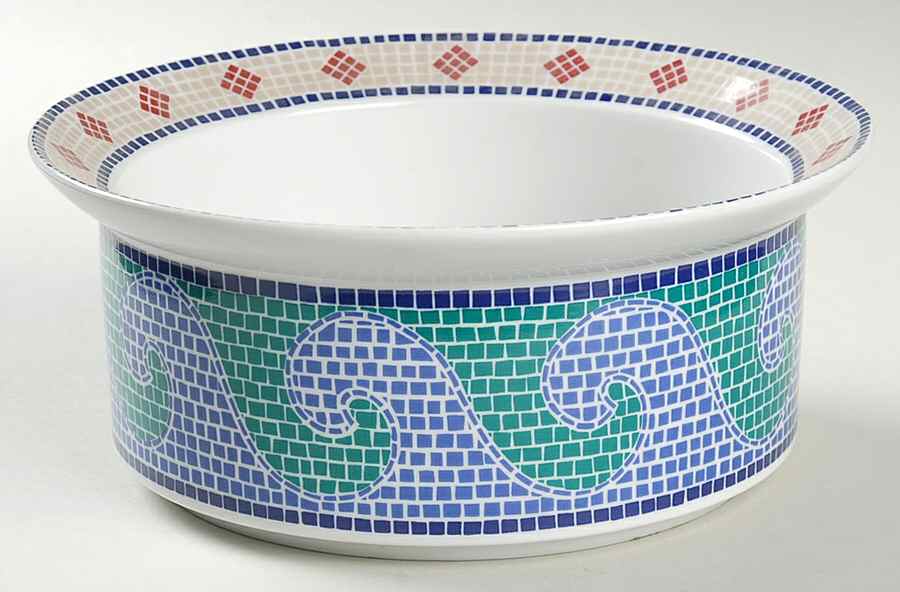 Waves 7" Round Vegetable Bowl by Dansk-1