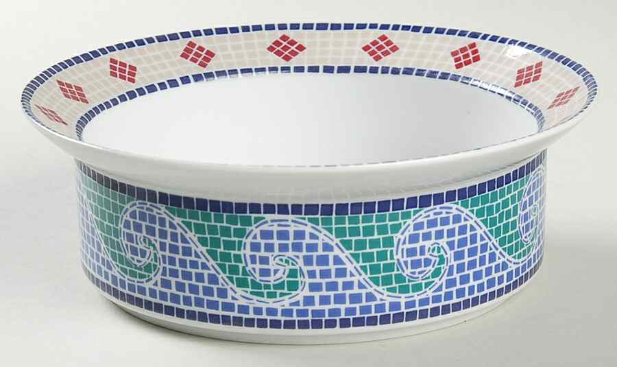 Waves Rim Cereal Bowl by Dansk-1