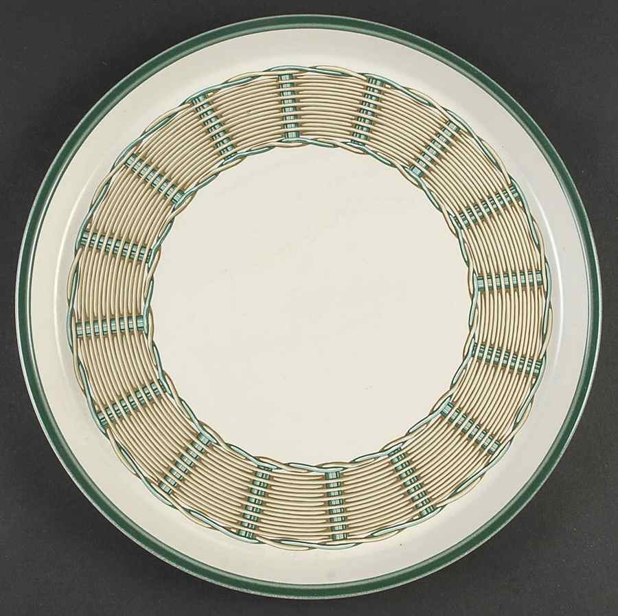 Wicker 13" Chop Plate (Round Platter) by Dansk-1