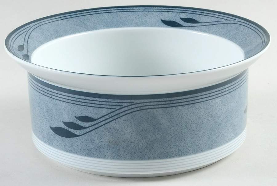Willoworks Blue 8" Round Vegetable Bowl by Dansk-1