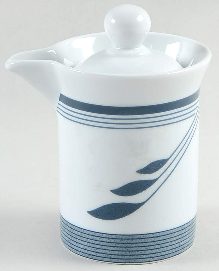 Willoworks Blue Creamer & Lid by Dansk-1