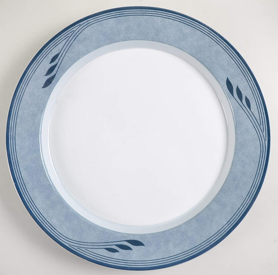 Willoworks Blue 13" Chop Plate (Round Platter) by Dansk-1