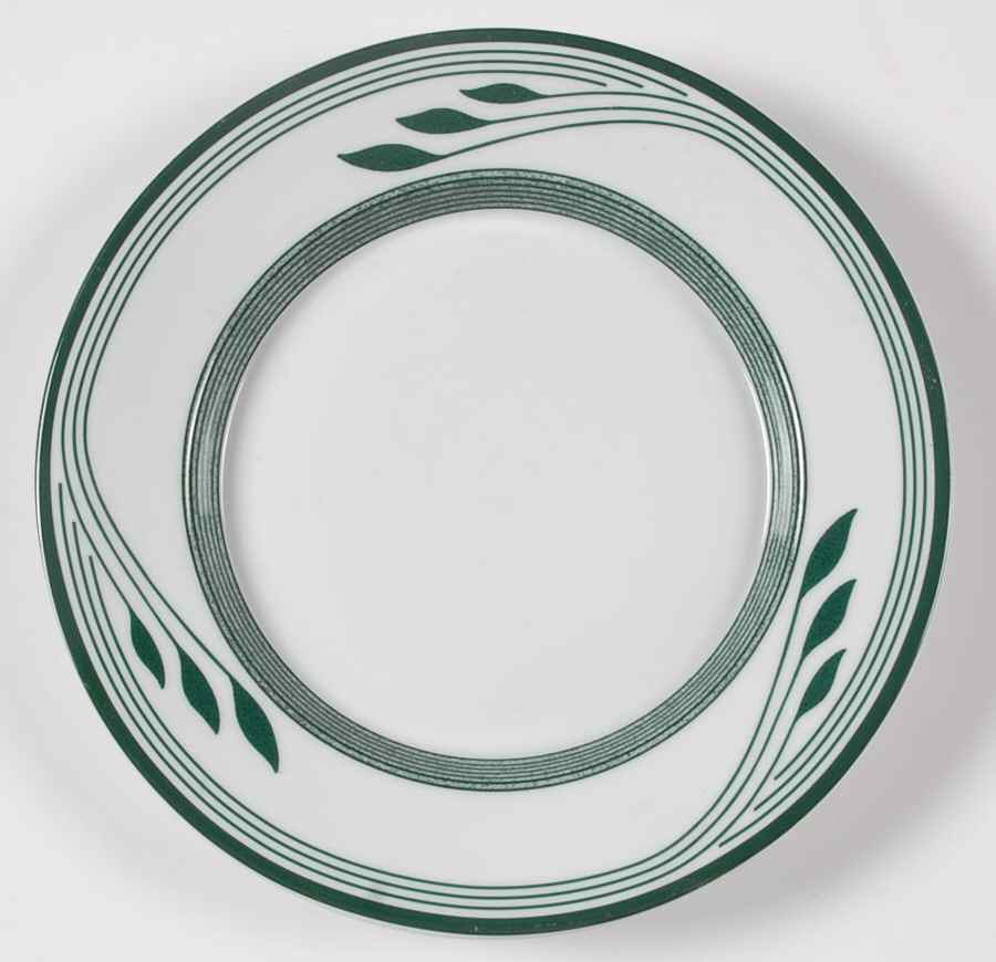 Willoworks Green Bread & Butter Plate by Dansk-1