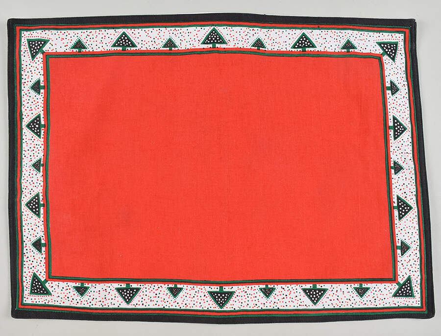 Winterfest Cloth Placemat by Dansk-1