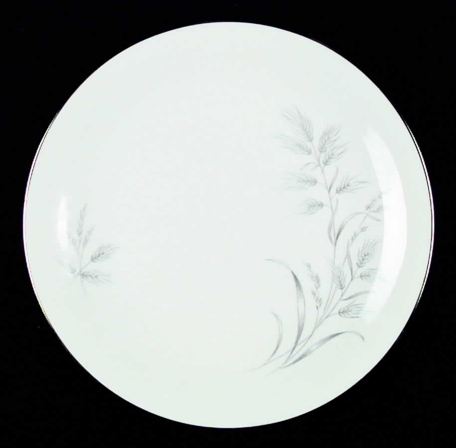 Silver Wheat Dinner Plate by Danton-1