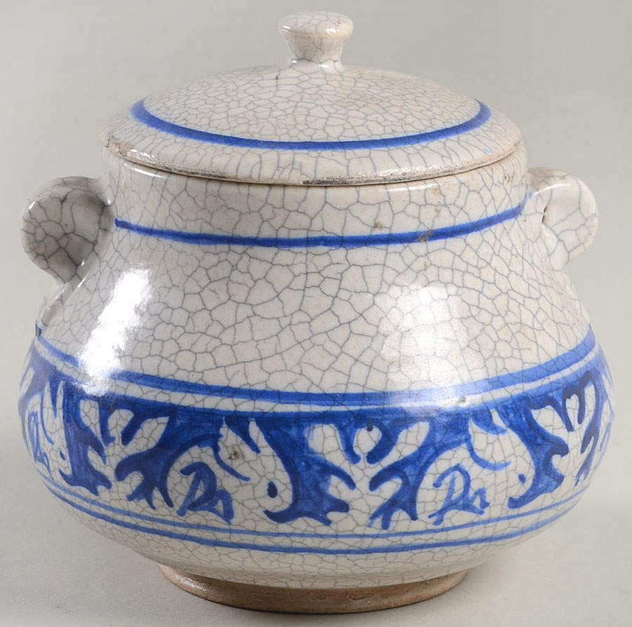 Rabbit Sugar Bowl & Lid by Dedham-1