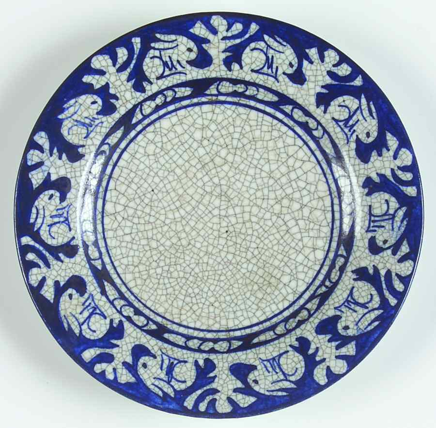 Rabbit Bread & Butter Plate by Dedham-1