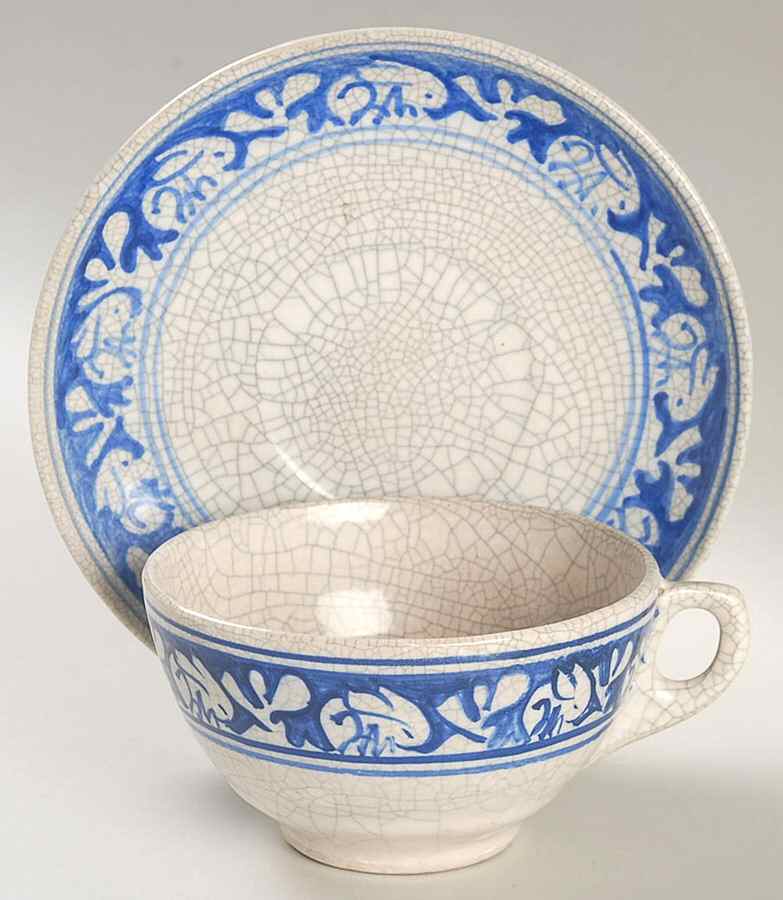 Rabbit Flat Cup & Saucer Set by Dedham-1