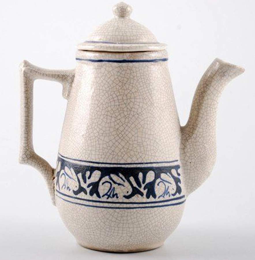 Rabbit Coffee Pot & Lid by Dedham-1