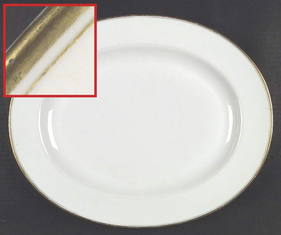 DEI1 14" Oval Serving Platter by Delinieres-1